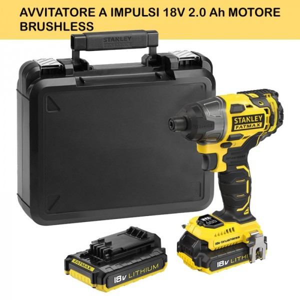 Chiedi disponibilità - AVVITATORE A IMPULSI 18V 2.0 Ah MOTORE BRUSHLESS